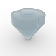 ClickBio Tube Slugs make 50mL tubes compatible with short pipette tips